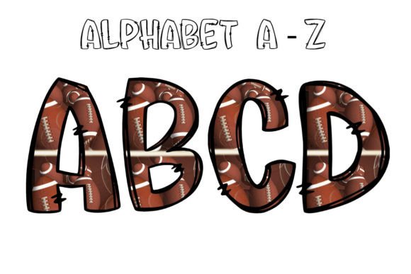 A Playful Playbook: Mastering the American Football Alphabet