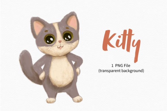 Adorable Digital Assets: Using Cute Kitty Clipart Funny Cat Png Baby