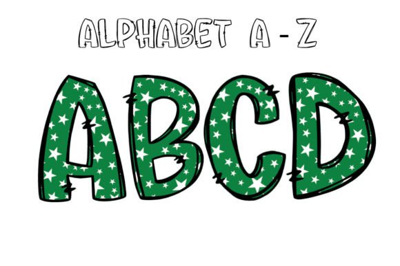 Christmas Alphabet Letters Sublimation3: Festive Design Made Easy