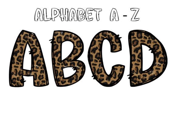 Christmas Alphabet Letters Sublimation4: A Festive Design Asset