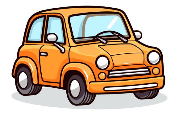 City Car Vector Illustration Concept: A Creative Asset for Modern Projects