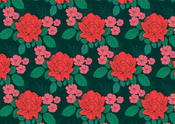 Elevate Your Projects with a Seamless Floral Pattern