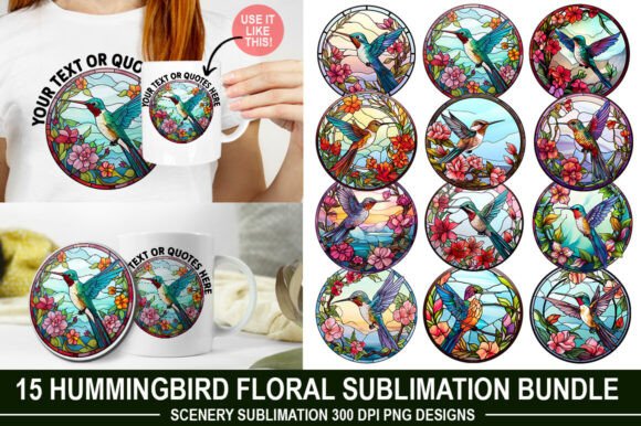 Hummingbird Floral Sublimation Bundle: A Designer's Guide