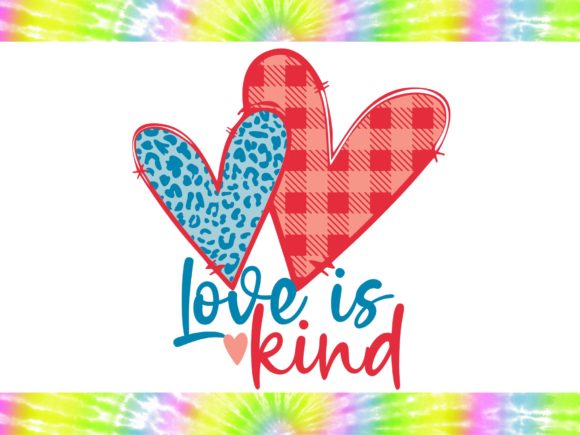 Love is Kind SVG: Crafting with Heartfelt Typography