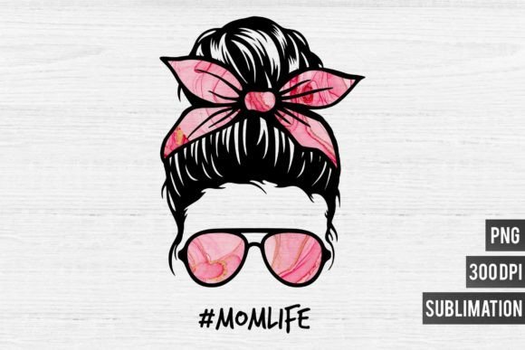 Mom Life PNG Sublimation: Art for Modern Creators