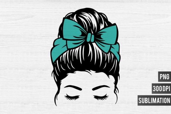 Mom Life PNG-Turquoise Bandana: A Designer's Guide to This Playful Asset